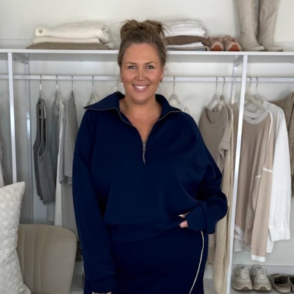 SPANX AirEssentials half zip Plus size pullover - image 1